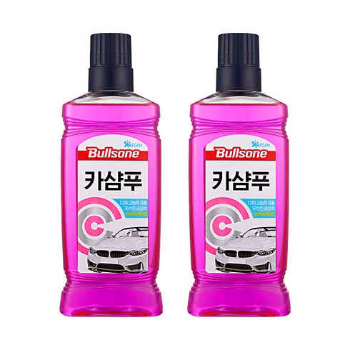 불스원 카샴푸-530ml 카워시 세차샴푸 자동차샴푸 세정제 소낙스 캉가루 맥과이어스 익스트림 크리스탈, 2개, 530ml