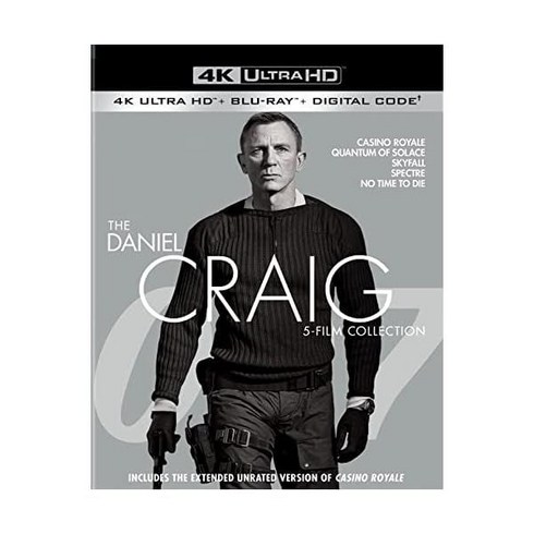블루레이 James Bond: The Daniel Craig 5-Film Collection 4K Ultra HD Digital 4K UHD