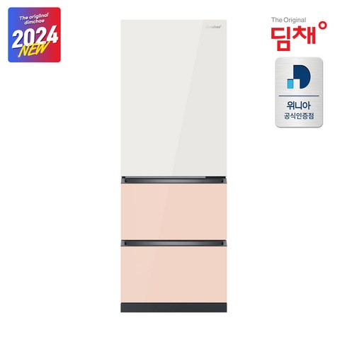 edt41jbpieu - 공식인증점 딤채 스탠드형 김치냉장고 330리터 3룸 개별냉각, EDT33JEPIEHH