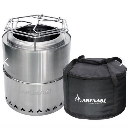 2023년 가성비 최고 아타고화로대 - 아베나키 잘타고스토브 - 원형 화로대 우드스토브, 1개