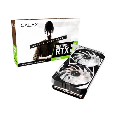 갤럭시 갤라즈 GALAX RTX 3050 EX BLACK OC D6 8GB