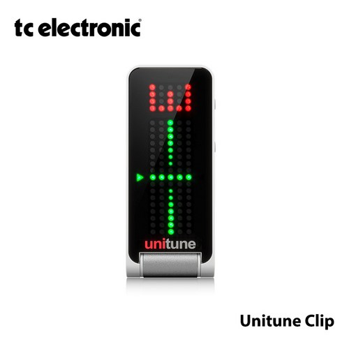 TC Electronic UniTune Clip 클립온 크로매틱 튜너