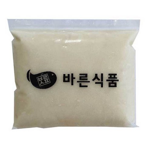 바른식품 어묵반죽 1kg (순살) / 무색소 무방부제 밀가루없는 수제어묵 업소용어묵 가마보코, 1개