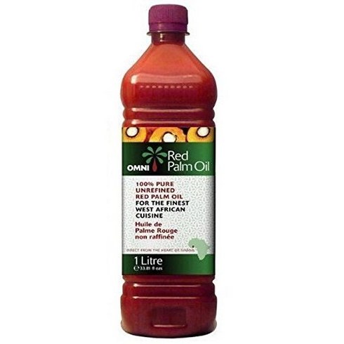 레드팜오일 - Red Palm Oil (100% Pure) - 33.81 Oz. 레드팜유(100% 순수) - 33.81 Oz., 1개, 999.9g