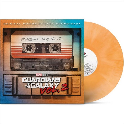 (수입LP) O.S.T - Guardians Of The Galaxy 2 (가디언즈 오브 갤럭시 2) : Awesome Mix Vol.2 (Orange Color), 단품