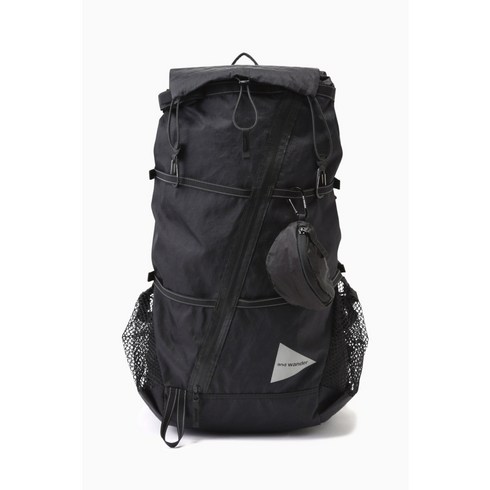 And wander X-Pac 40 L backpack 앤 원더 가방 그 외의 블랙【무료우송】, Ｆ, 검은색