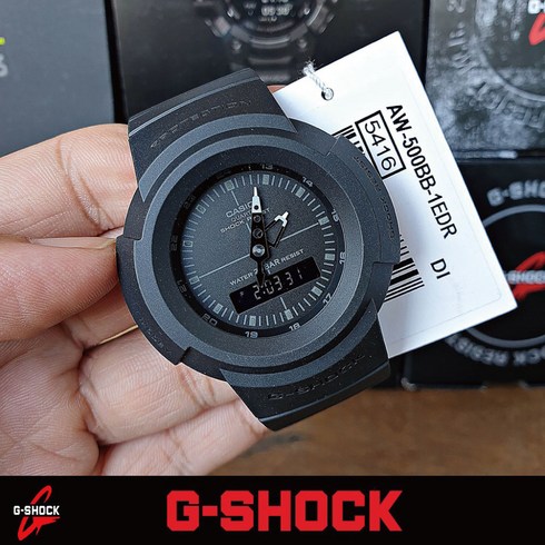 gw-9500 리뷰 - [정품]당일발송 G-SHOCK 지샥시계 지샥빅페이스 AW-500BB-1 디지털 아날로그 콤비 스포츠/레져시계 군인시계 군대시계 시계선물