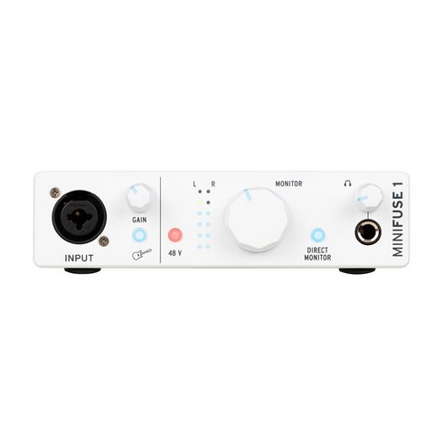 2023년 가성비 최고 nordicaspitfire72rb - 아투리아 미니퓨즈1 USB 오디오 인터페이스, Minifuse 1 White
