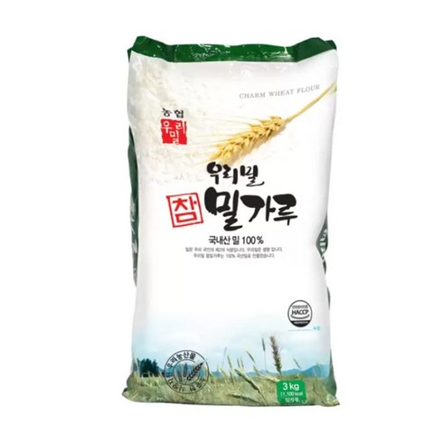 코스트코 농협 우리밀참밀가루 3KG, 3개