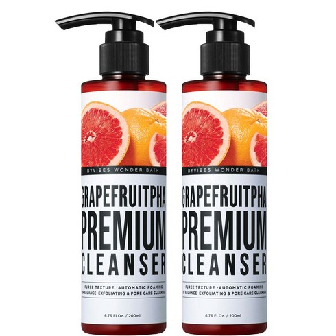조성아 원더바스 프리미엄 베지톡스 클렌져, 200ml, 2개