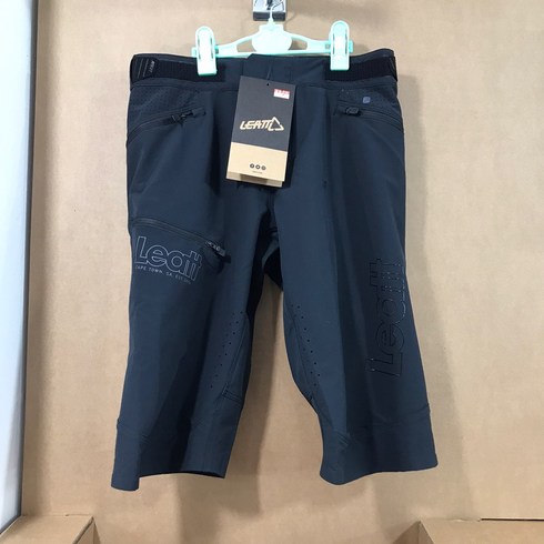 리에뜨 반바지 LEATT 2023 숏츠 MTB Enduro 3.0 (블랙), 블랙(XL)-35-36