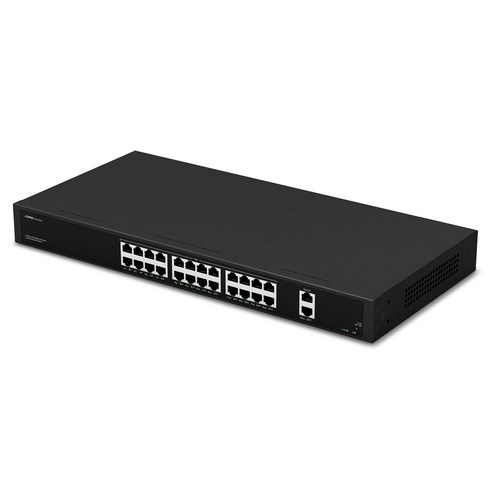 ipTIME POE2402 24포트 POE 스위칭허브 (400W) 2포트 업링크 VLAN