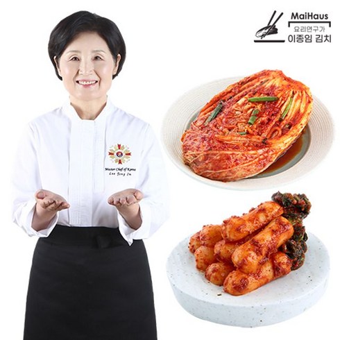 이종임 요리연구가 이종임 포기김치5kg+총각김치3kg, 단일옵션