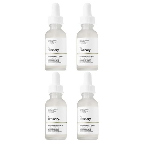 디오디너리 나이아신아마이드 앰플 비타민B3 징크 30ml Niacinamide 10% +마스크 사은품셋트, 앰플2+2 = 4개+사은품