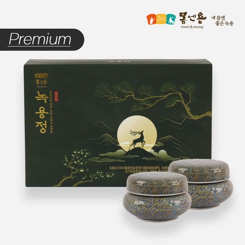 효 녹용기초 피부건강패키지상품평시 라탄백1종 - [몸엔용] 녹용정 500g(250g X 2EA) 고함량 국산녹용을 농축한, 250g, 2개