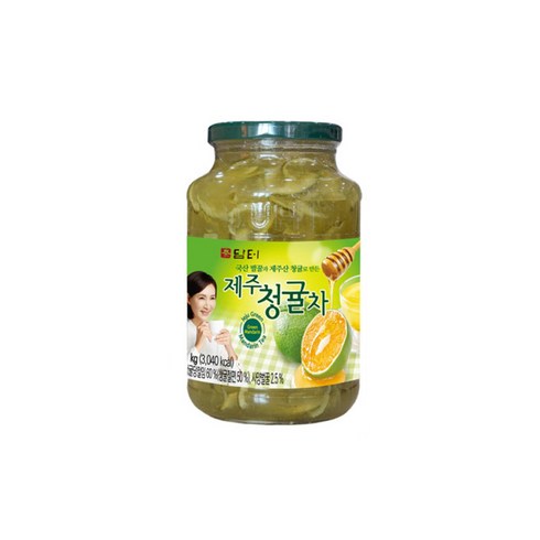 수제청 - 담터 제주 청귤차, 1kg, 1개입, 1개