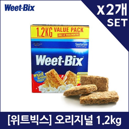 [위트빅스] 오리지널 1.2kg X2개, 1200g, 2개