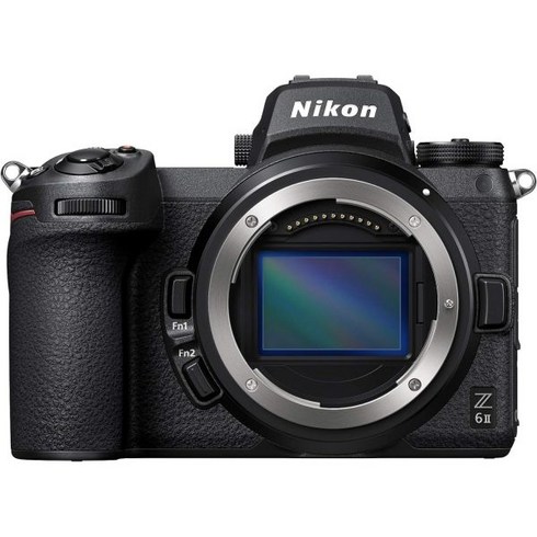 니콘 Z6IILK24-70 Z6II 미러리스 디지털 카메라 렌즈 키트 NIKKOR Z 0.9 - 2.8인치(24 70mm) f/4 포함 블랙, 본체만