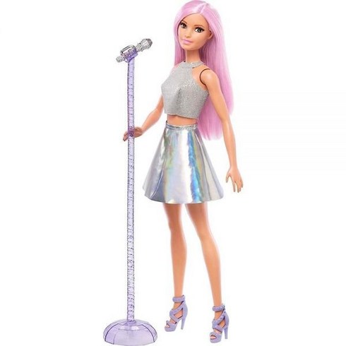 Barbie 핑크 헤어 팝 스타 인형