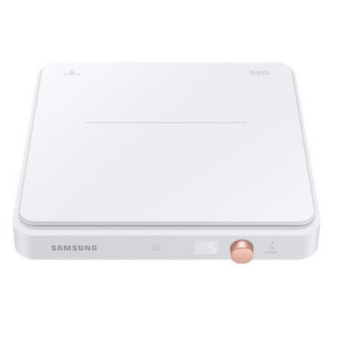 삼성전자 더 플레이트 인덕션 1구 화이트 자가설치, NZ31T3703PW