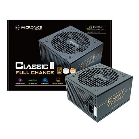 마이크로닉스파워 - 마이크로닉스 Classic 2 풀체인지 800W 80PLUS 230V
