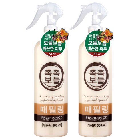 보들비타그램 - 프로랑스 촉촉보들 때필링 500mlx2개 각질제거 피부진정, 500ml, 2개