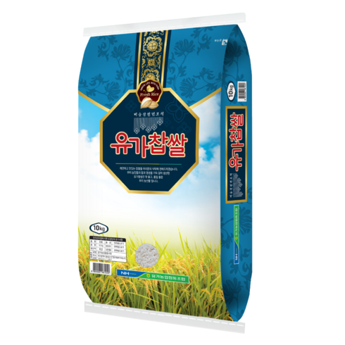 찹쌀10kg - 유가찹쌀/ 단일품종 동진찰, 10kg, 1개