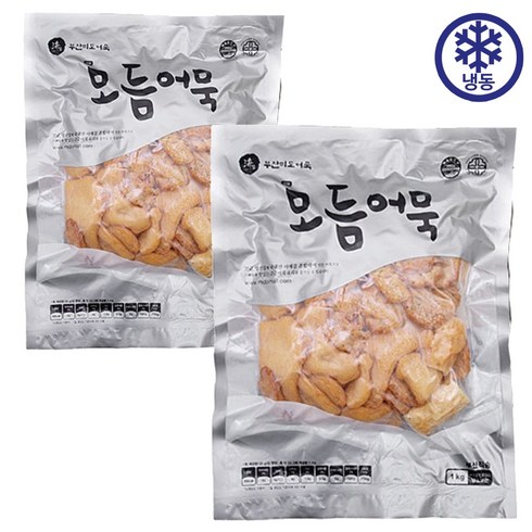 부산미도어묵 모듬어묵1kg 2개, 1kg