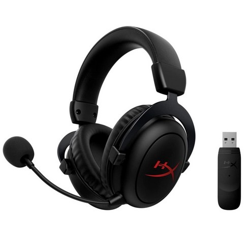 HyperX Cloud Core 무선 게이밍 헤드셋 DTS Heapdhone:X 공간 오디오 20시간 오래된 레드 PS4PS5PCSwitch 2년 보증 4P5D5AA []