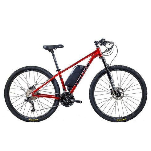 트위터전기자전거 E5후륜구동 RS30단350W 13A AIR FORK, 100%완조립배송, 17/27.5, 레드