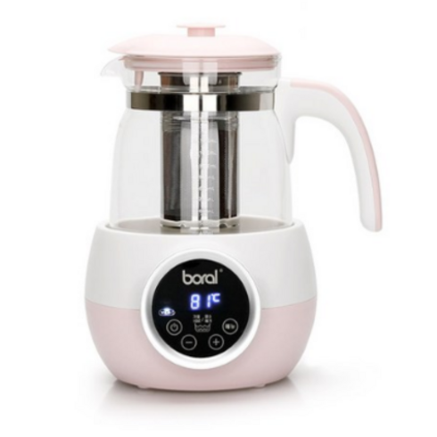 2023년 가성비 최고 보랄전기보온포트3.8l - 보랄 더 쉐프 1.2L 디지털 보온 전기 티포트, BR-T800WK(핑크)