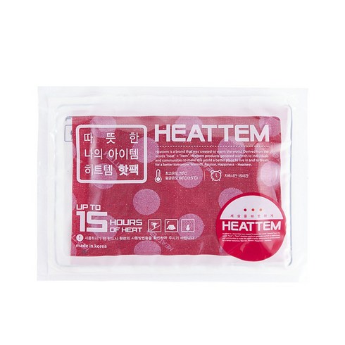 2023년 가성비 최고 히트템핫팩 - 행복리그 히트템 레드20개 박스 단위 판매 국내산 따듯한 핫팩 히트템핫팩, 40개