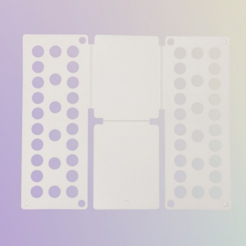 심플리비 옷접기판 폴더 빨래개기, 1개, 화이트