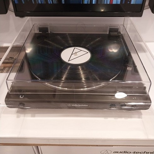 오디오테크니카 자동 벨트 드라이브 턴테이블, AT-LP60X(블랙)