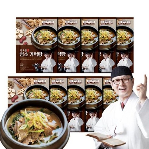 김오곤 김오곤 염소기력탕 700gX10팩, 단일옵션, 10팩, 700g