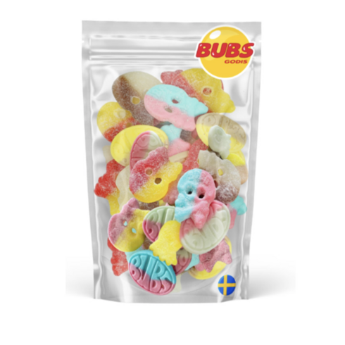 스웨덴캔디 - 스웨덴 젤리 스웨디시 캔디 BUBS 믹스 MIX 대용량, 1개, 2kg