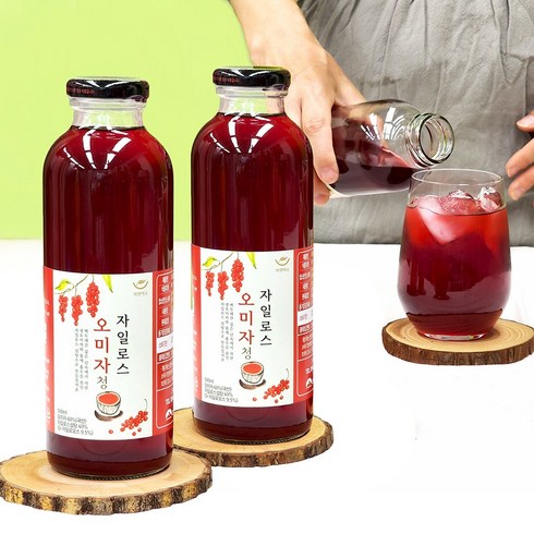 문경몰 자일로스 오미자청 1L X 4병 - 문경 자일로스 오미자청 500ml, 1개입, 2개