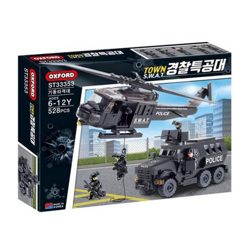 옥스포드 경찰특공대 기동타격대 ST 33353 장난감 _ 04059EA, 본상품선택
