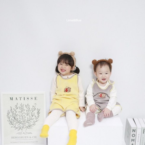 라임앤블루 22FW 쿨쿨 벨로아 수면 조끼