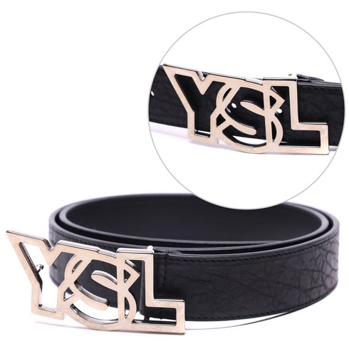 생로랑 남성 YSL 로고 벨트 274609AEK0N1000 274609 AEK0N 1000