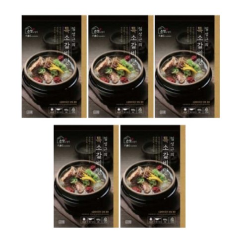 임성근 특소갈비탕 800g 5팩 10팩 15팩, BEST 5팩, 5개