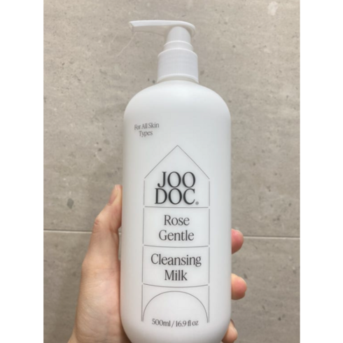 주닥 - [본사정품] JOODOC 주닥 로즈 젠틀 클렌징 밀크 CLEANSING MILK 약산성클렌징밀크 저자극클렌징 자연유래클렌징밀크 고보습클렌징밀크, 1개, 250ml