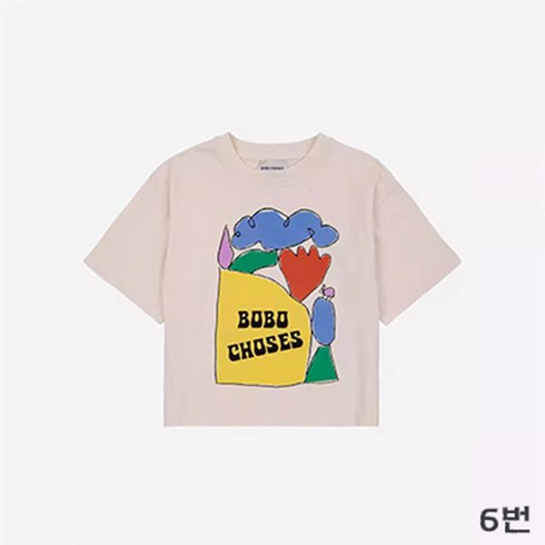 보보쇼즈티셔츠 - 24SS BOBO CHOSES 민소매 반팔 티셔츠