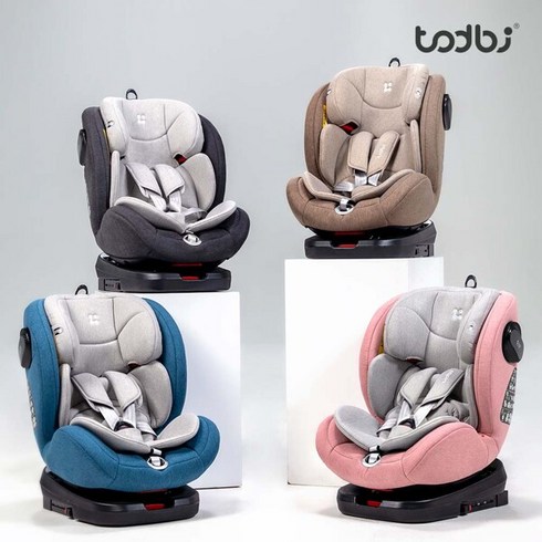 [토드비] 리보360 회전형 카시트(ISOFIX), 자이핑크