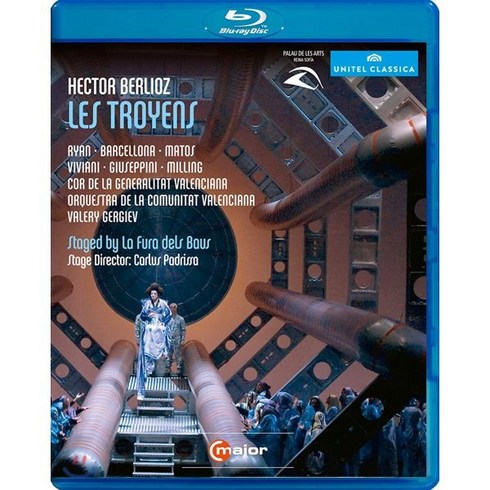 트로이블루레이 - [Blu-ray] Valery Gergiev 베를리오즈: 트로이 사람들 (Berlioz: Les Troyens) [블루레이]