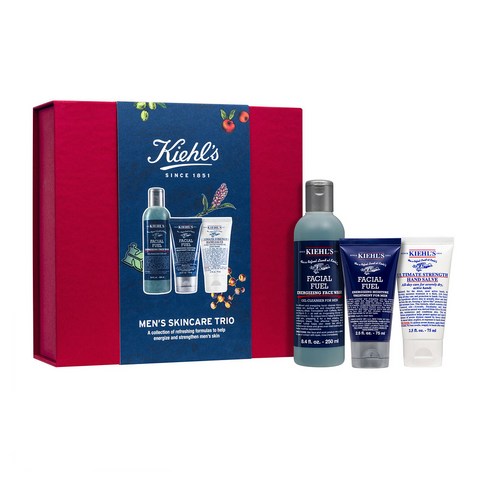 멘즈키 - 키엘 남성 스킨 케어 트리오 kiehl