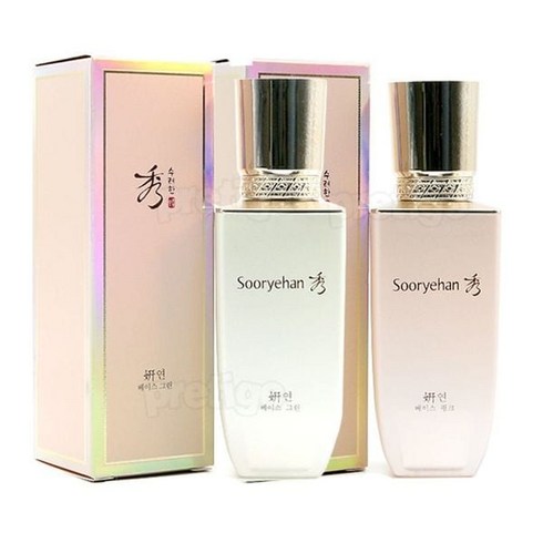 수려한 수려한 연 베이스 35ml -그린/핑크[30200652], 베이스 - 그린