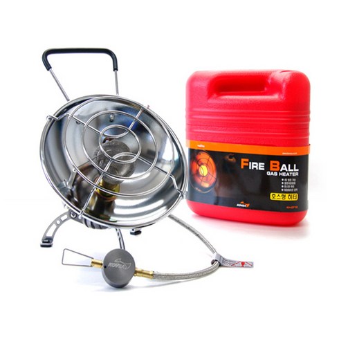 2023년 가성비 최고 코베아파이어볼 - 코베아 파이어볼 KH-0710 가스난로 캠핑용품 낚시 가스히터, 1개