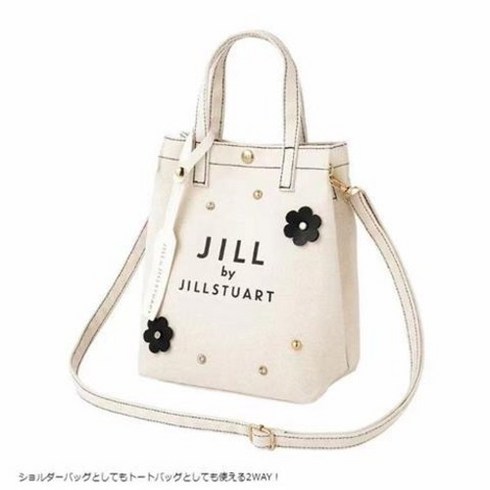 YE 질스튜어트 가방 일본 잡지 부록 JILL BY JILLSTUART 질 바이데이지꽃 크로스백