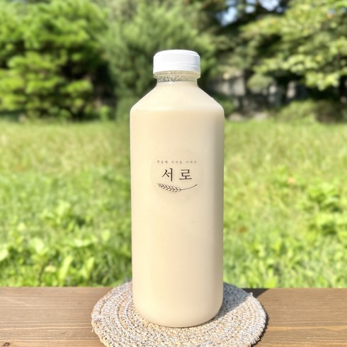 서로 쌀요거트 플레인 무가당 무유당 비건, 1개, 1000ml